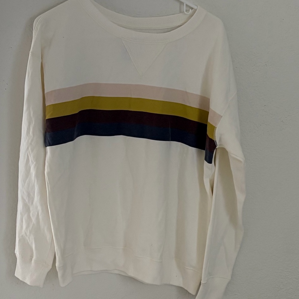Abercrombie and Fitch Multicolor Striped Sweatshirt